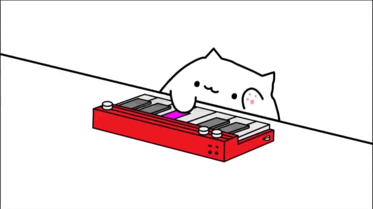 Bongo cat LETS GO 1 hour version background