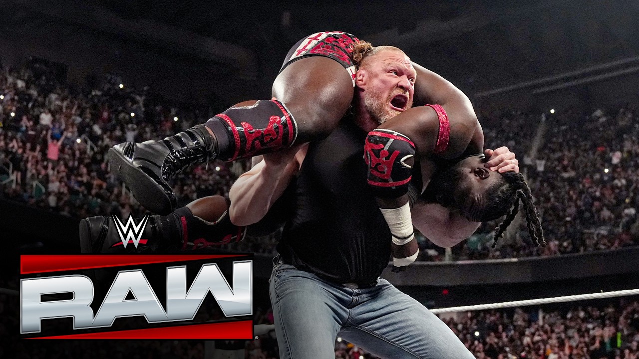 Brock Lesnar RETURNS to F5 Oba Femi: Raw highlights, May 18, 2026 background