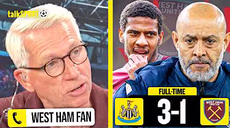 "THE SYSTEM WAS WRONG!" West Ham Fan QUESTIONS Nuno's Team Selection amid Relegation Scrap!