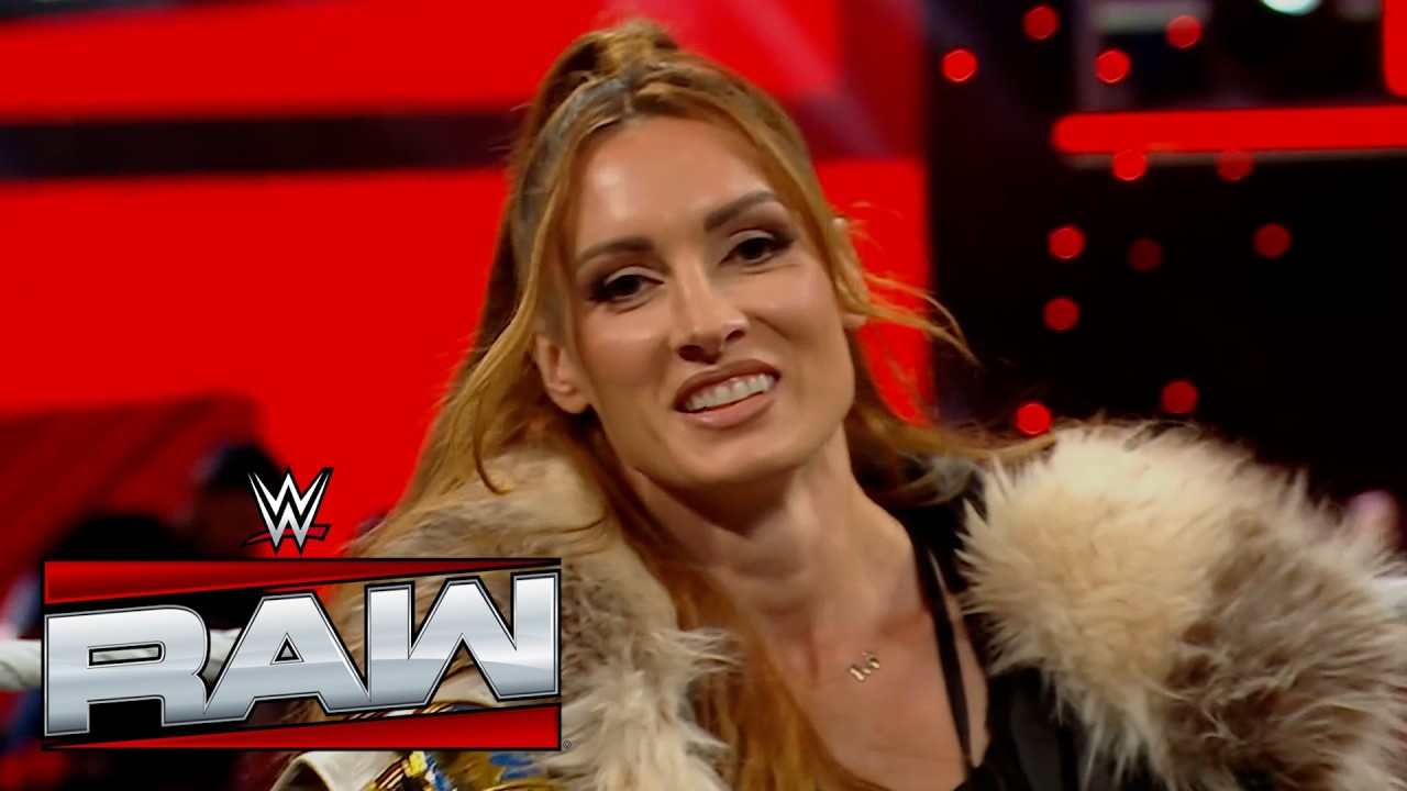 Becky Lynch Entrance: WWE Raw, May 18, 2026 background
