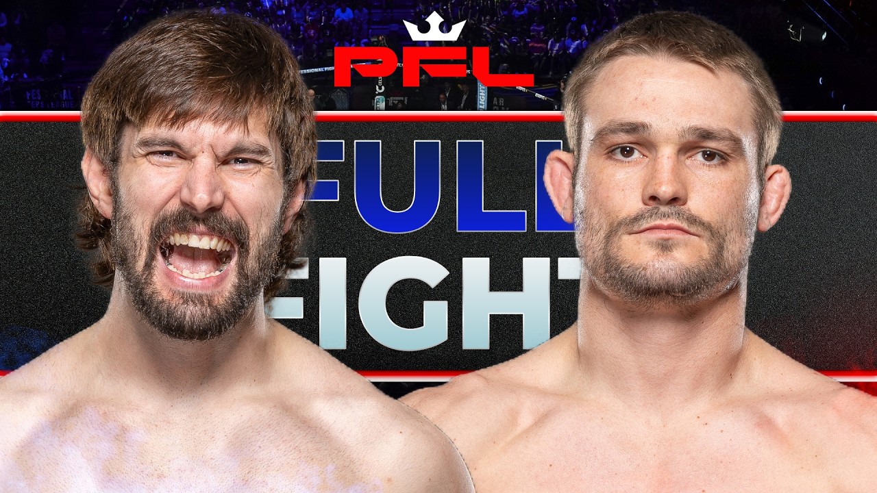INSANE Welterweight Bout! | Brett Bye v Taylor Michels | Full Fight | PFL Sioux Falls background