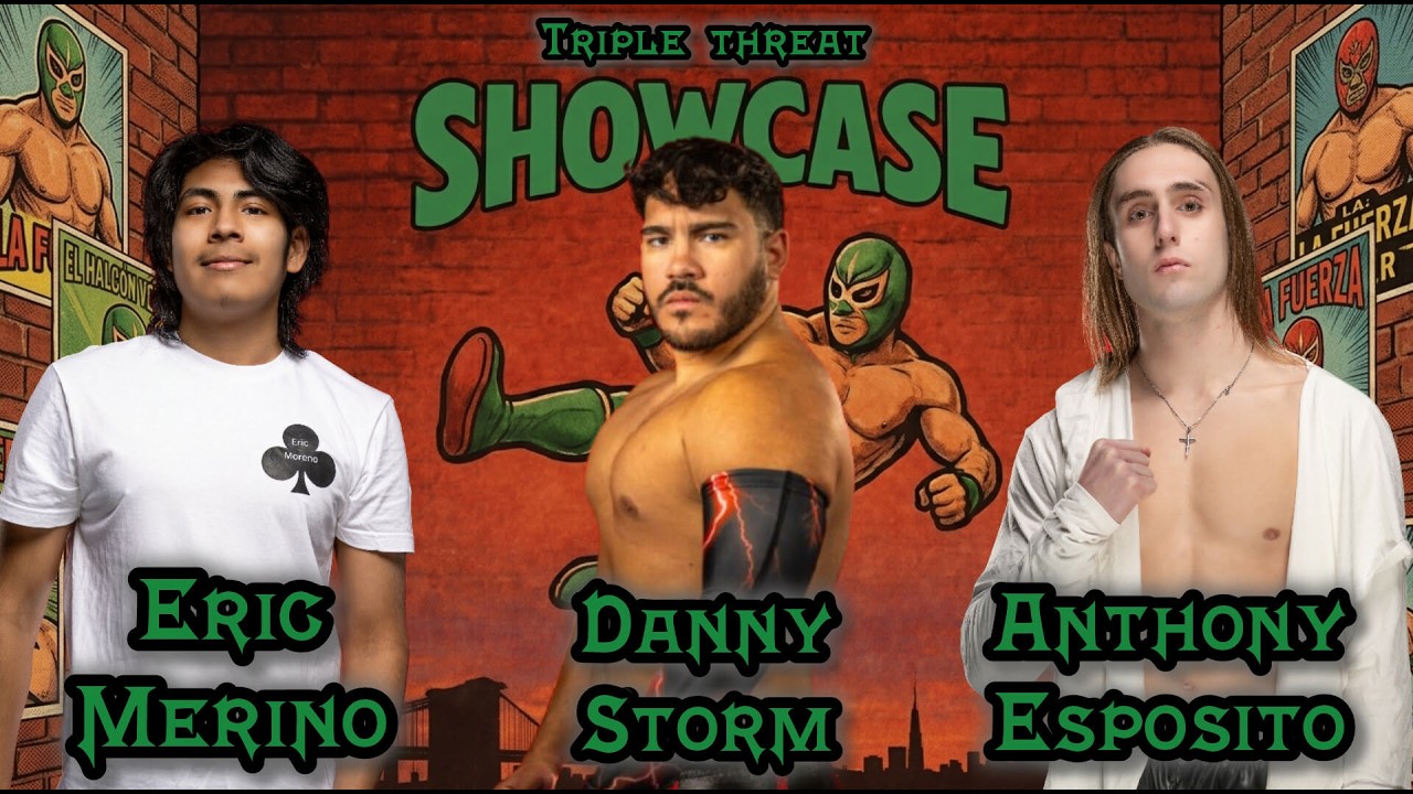 Warriors Showcase - Eric Merino v Danny Storm v Anthony Esposito background