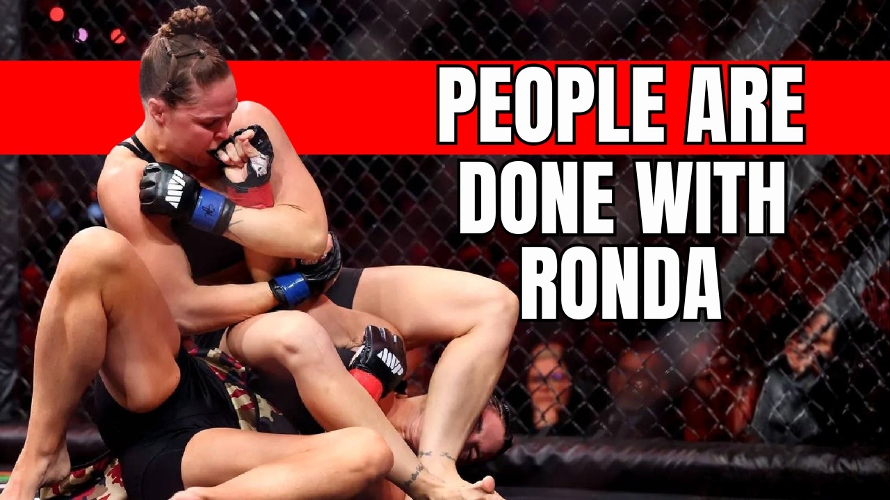 Is Ronda Rousey Actually The GOAT... Ronda Rousey vs Gina Carano! background