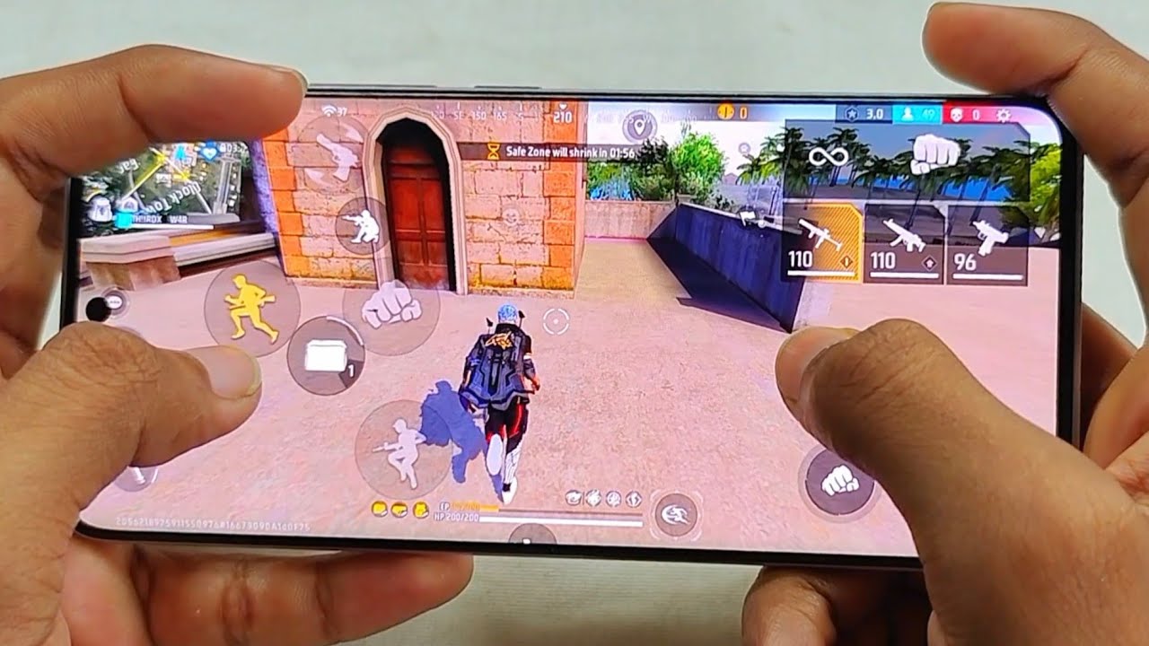 Solo Vs Squad Handcam ⚡ Poco X7 Pro 📲 Free Fire Gameplay 🎯