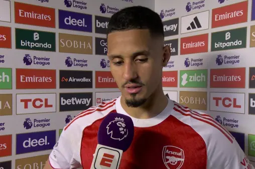 Arsenal vs Burnley: Saliba's Post-Match Interview