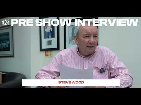 PRE SHOW INTERVIEW | STEVE WOOD | MAY 24th background