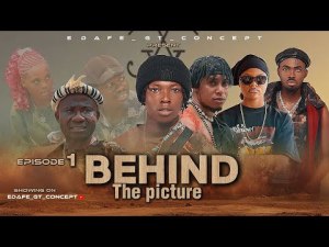 behind the picture