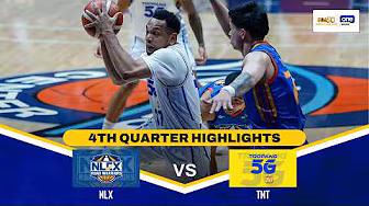 NLEX vs TNT | 4TH QUARTER HIGHLIGHTS | PBA SEASON 50 COMMISSIONER’S CUP background