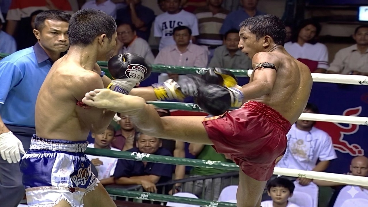 Pakorn Sakyothin vs. Naka Keawsamrit | Rajadamnern Stadium | Full Muay Thai Fight background