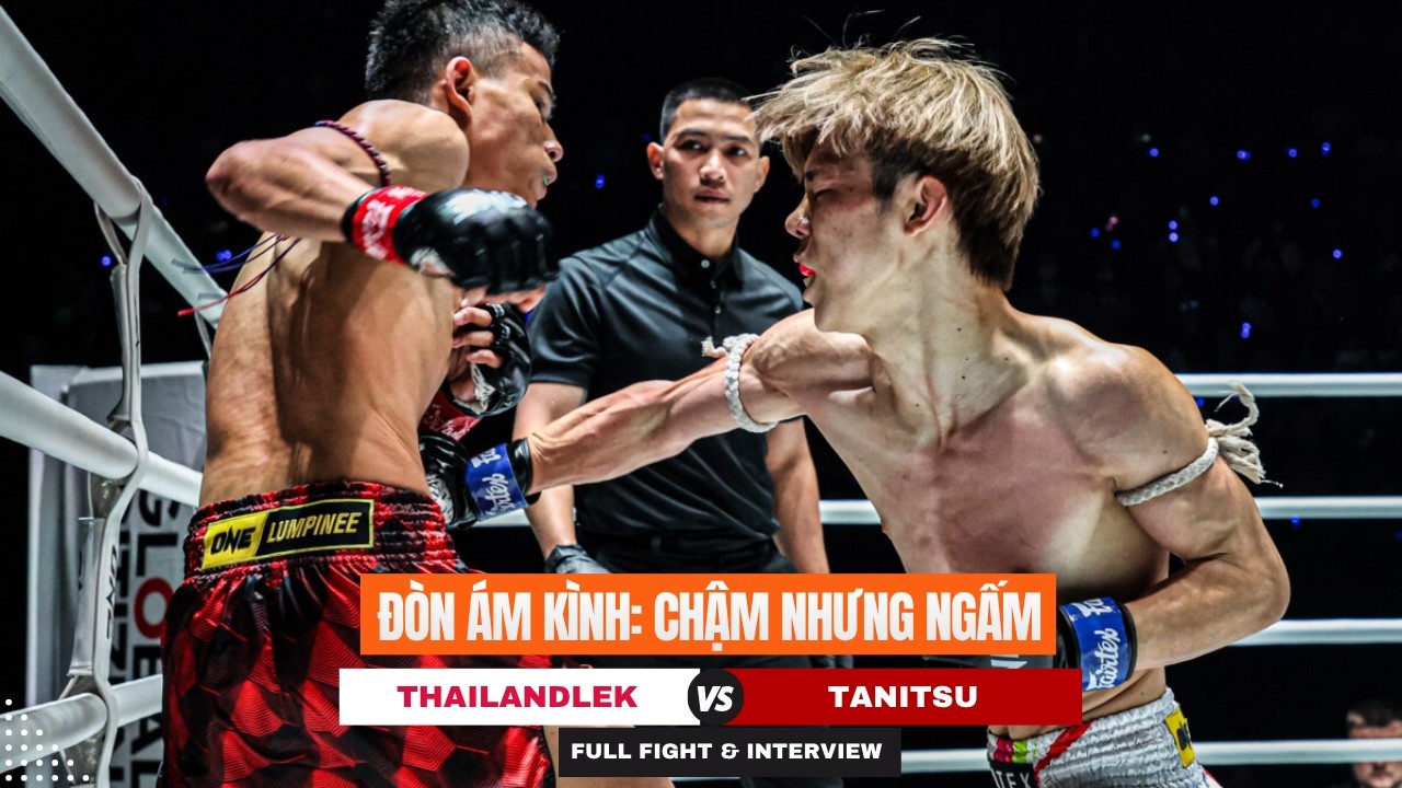CÚ ĐẤM ÁM KÌNH ngấm từ từ vào gan, cao thủ Nhật Bản khiến võ sĩ Thái Lan ôm bụng lăn lộn