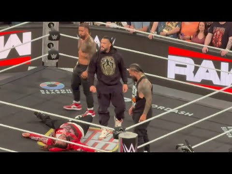 Jacob Fatu challenges Roman Reigns to Tribal Combat Full Segment - WWE Raw 5/18/2026