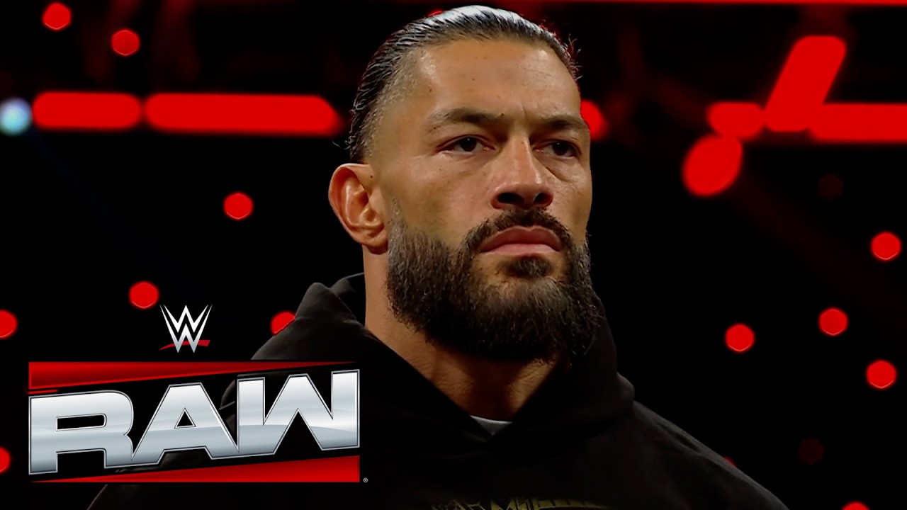 Roman Reigns Entrance: WWE Raw, May 18, 2026 background
