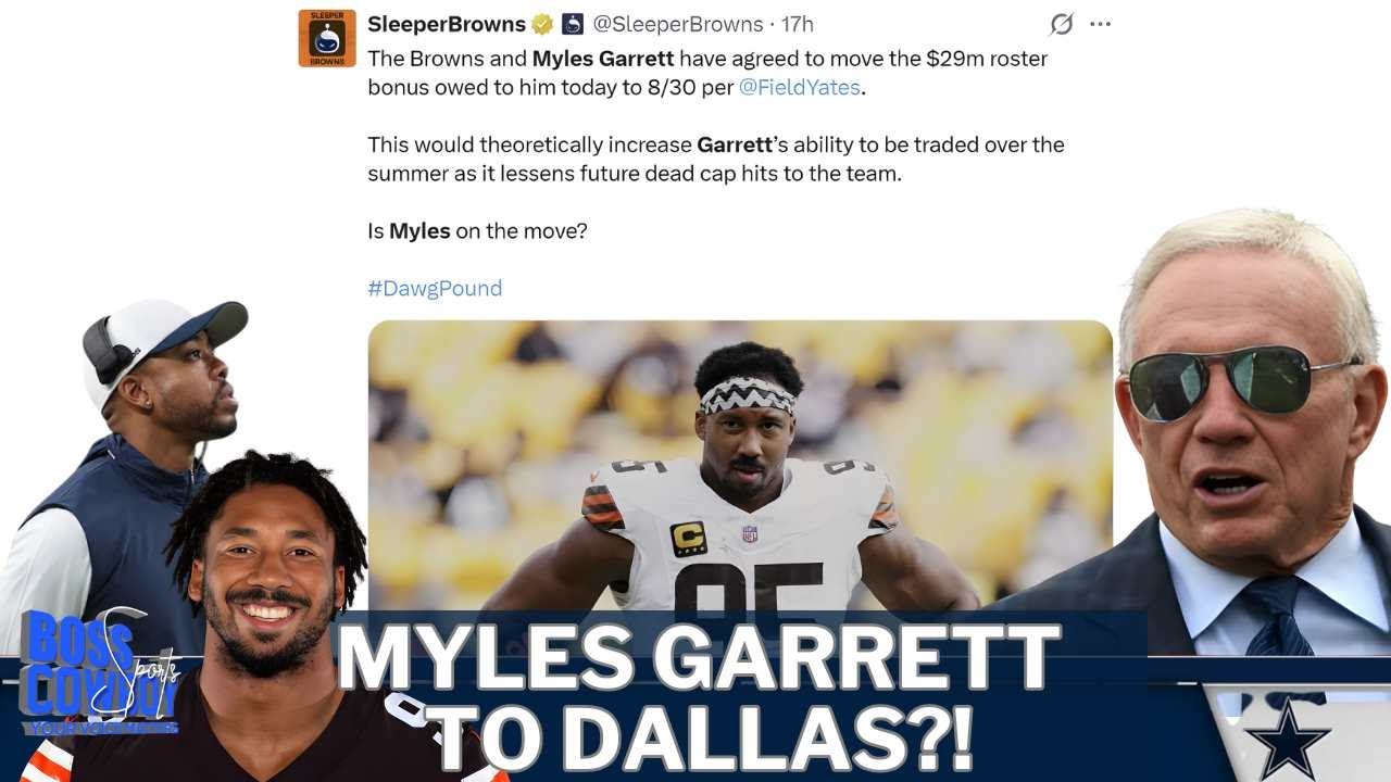 🚨 Breaking News: Browns Just Made Trading Myles Garrett Easier… Should Dallas Go All-In? ⭐🏈