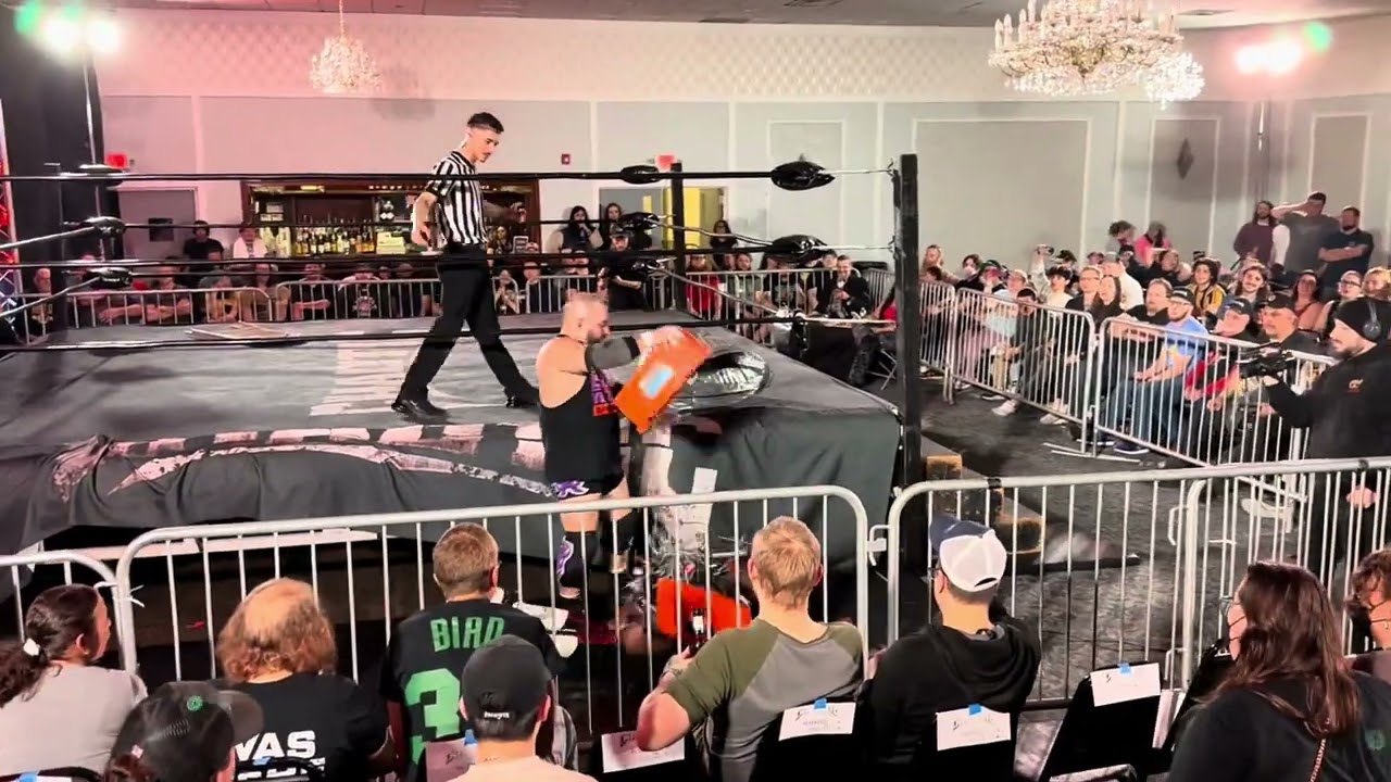 chaotic wrestling background