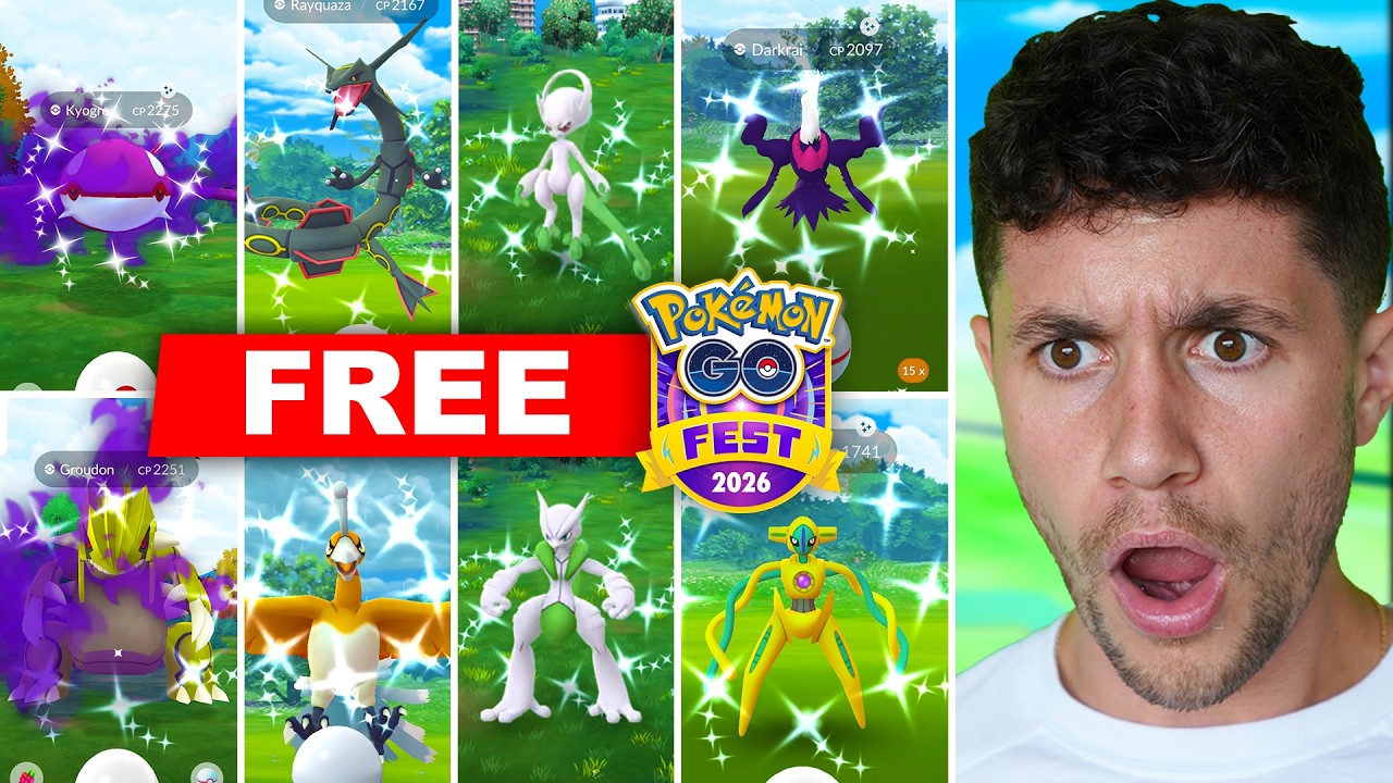 Pokémon GO Fest 2026 will be the CRAZIEST Event Ever