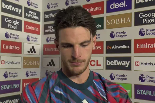 Arsenal vs Burnley: Declan Rice Post-Match Interview