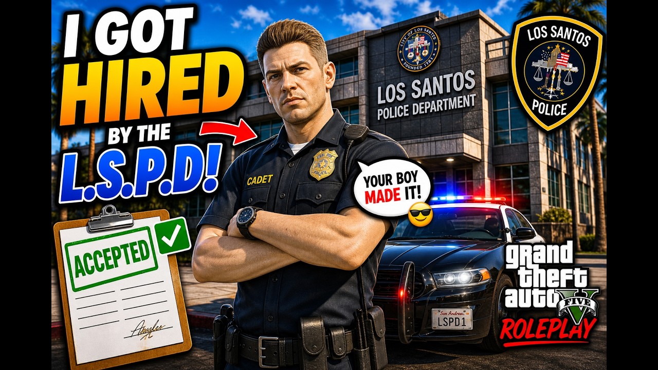 FiveM - New Beginnings RP, FIRST DAY AS LSPD Ft. SUMMIT (GTA5 Roleplay 2026) background