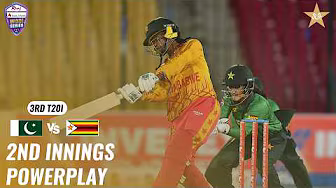 2nd Innings Powerplay | Pakistan Women vs Zimbabwe Women | Match 03 | T20I Series 2026 | M9H1K