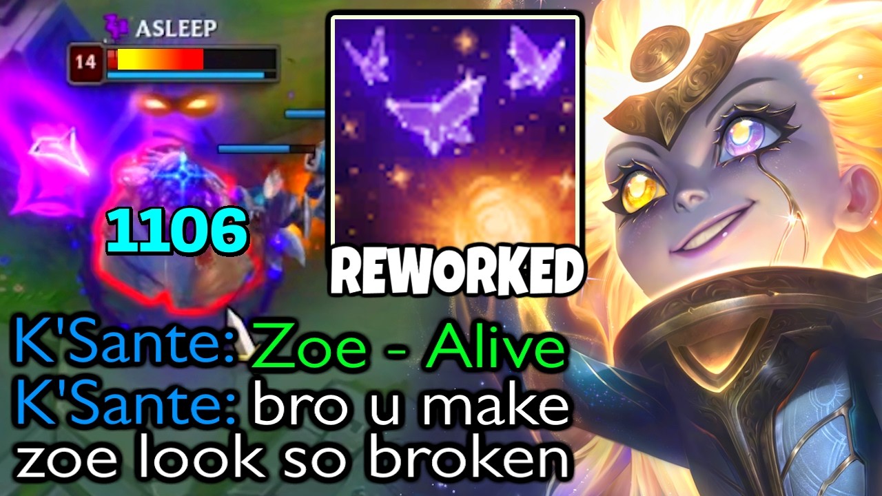 How to play Reworked Zoe SO WELL that your own team will ping and type about it
