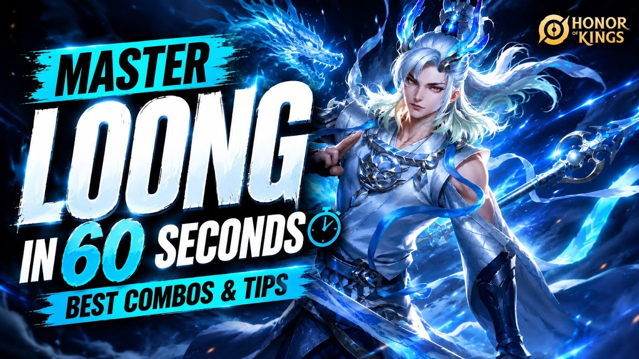 Master *LOONG* in 60 Seconds!๐ฅ | Best Combos & Tips for Ao'yin in Honor of Kings