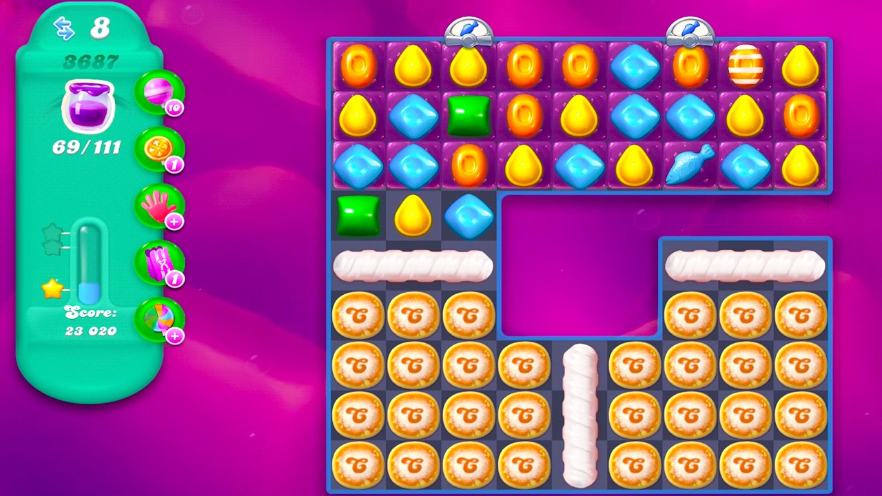 Candy Crush Soda Saga - Hard Levels Walkthrough (Android Gameplay Part 143)