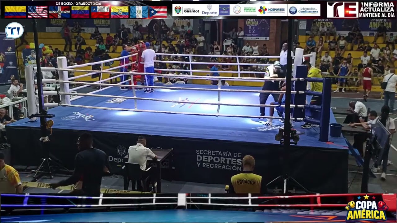 Ezequiel Medina (DOM) vs. Yeiber Palacios (COL) Copa América 2026 (60kg)