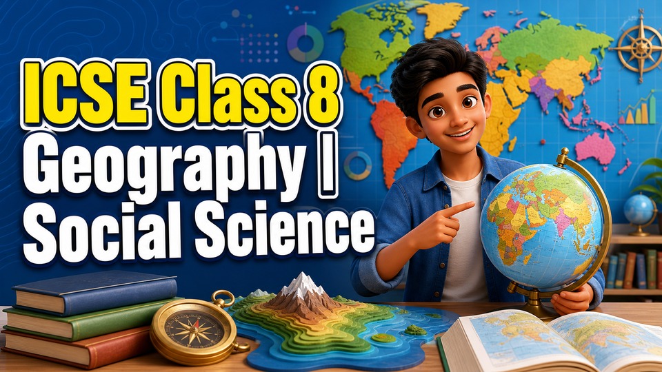 ICSE Class 8 Geography | Social Science background
