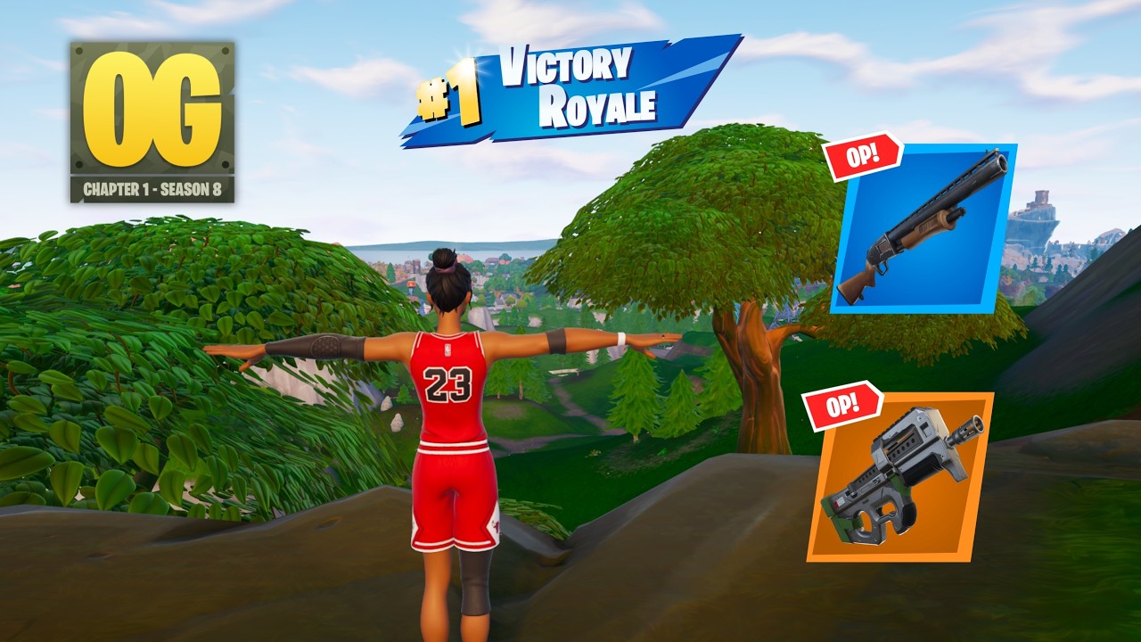 26 Kill Fortnite Solos "FORTNITE OG" | High Kill Fortnite OG Season 8 Gameplay (OG GRAPHICS)