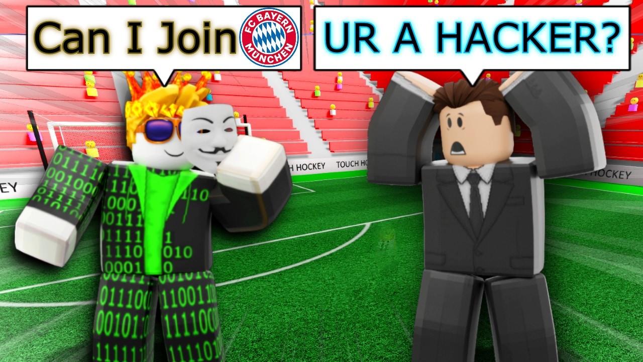 I TRIED OUT for Teams as a FAKE HACKER in Touch Football! background