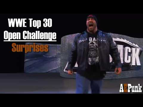 WWE Top 30 Best Open Challenge Surprises