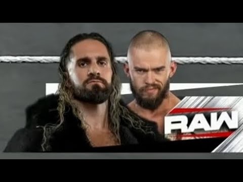 Seth "Freakin" Rollins vs Austin Theory | RAW May 18, 2026 (Part 3) background