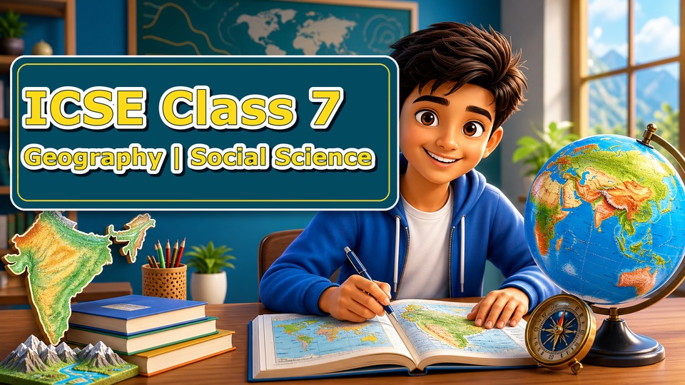 ICSE Class 7 Geography | Social Science background