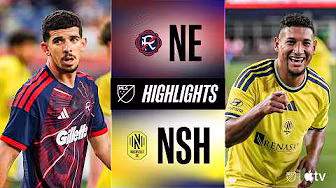 New England Revolution vs. Nashville SC | Full Match Highlights | Bryan Acosta BRACE!