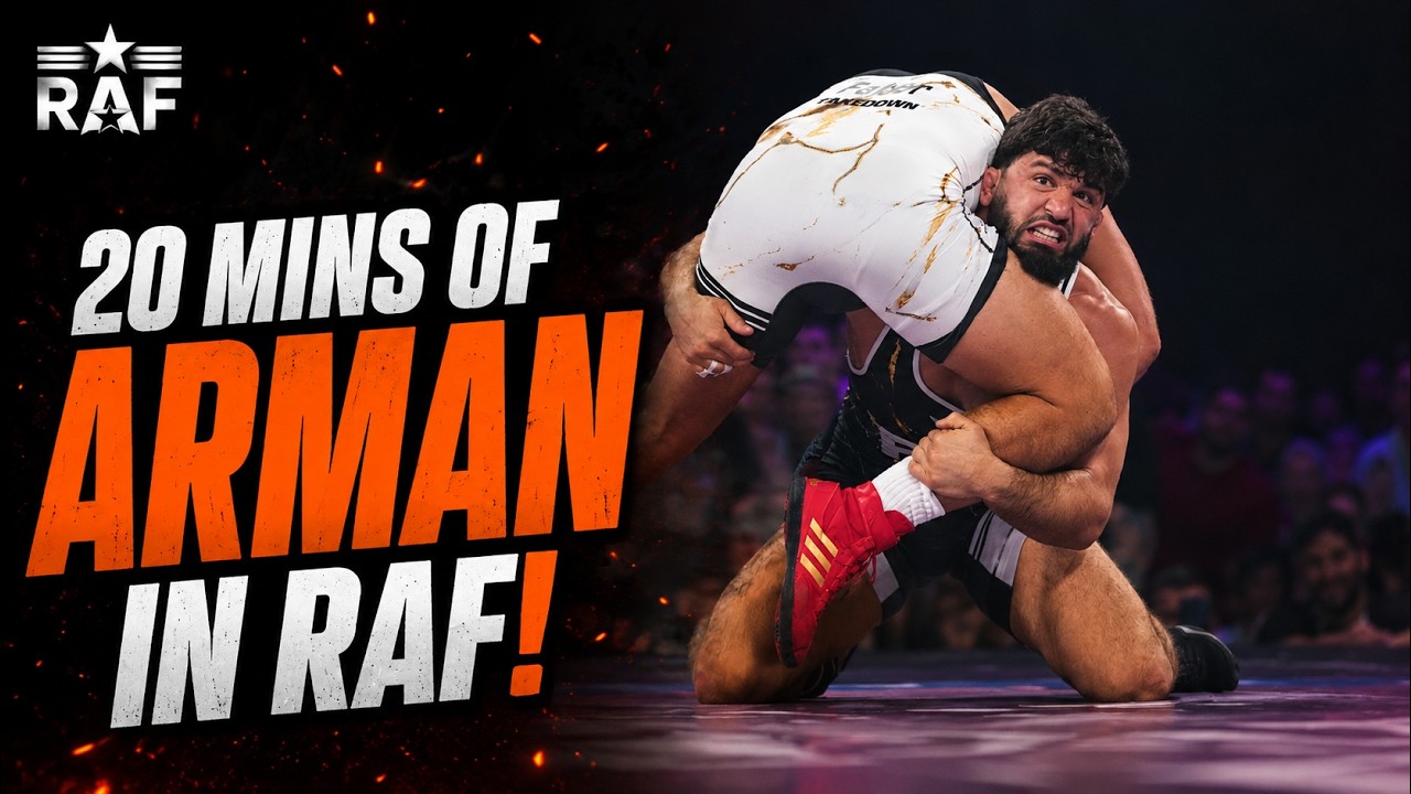 Arman Tsarukyan's epic UNDEFEATED run in Real American Freestyle wrestling 2026-05-20 10:03 background