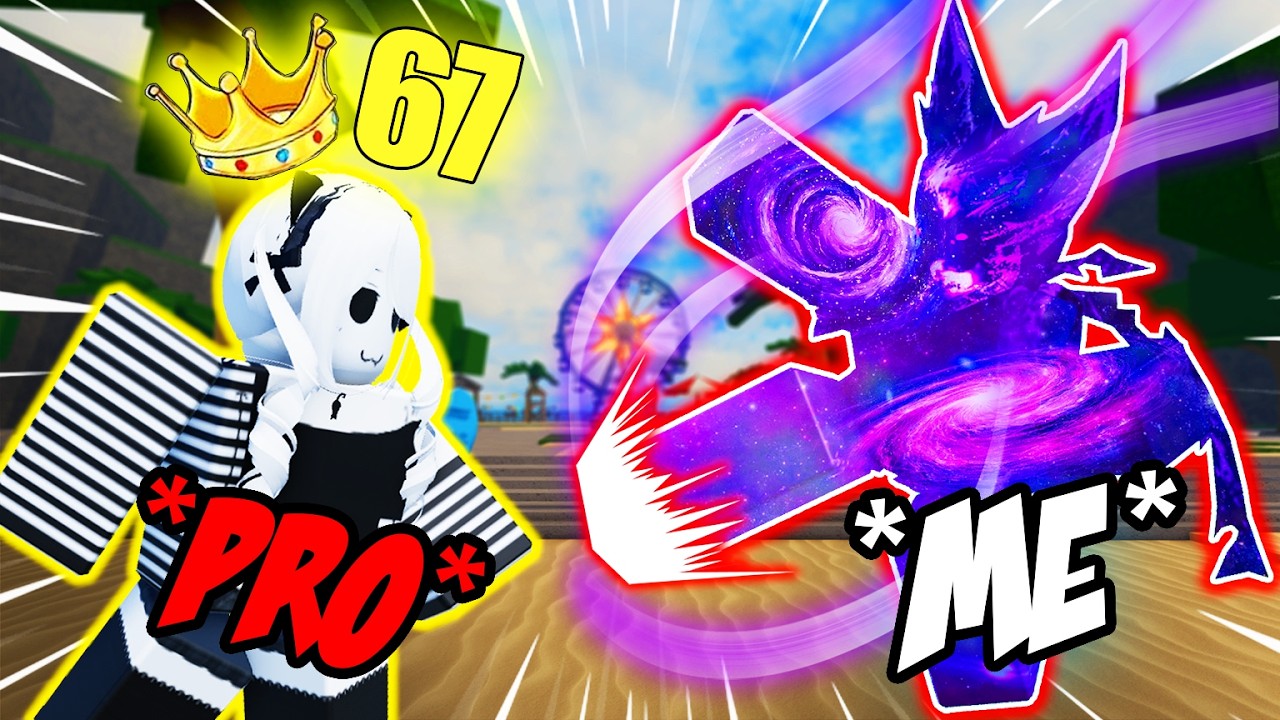 Destroying High Kill Players with Cosmic Garou in The Strongest Battlegrounds