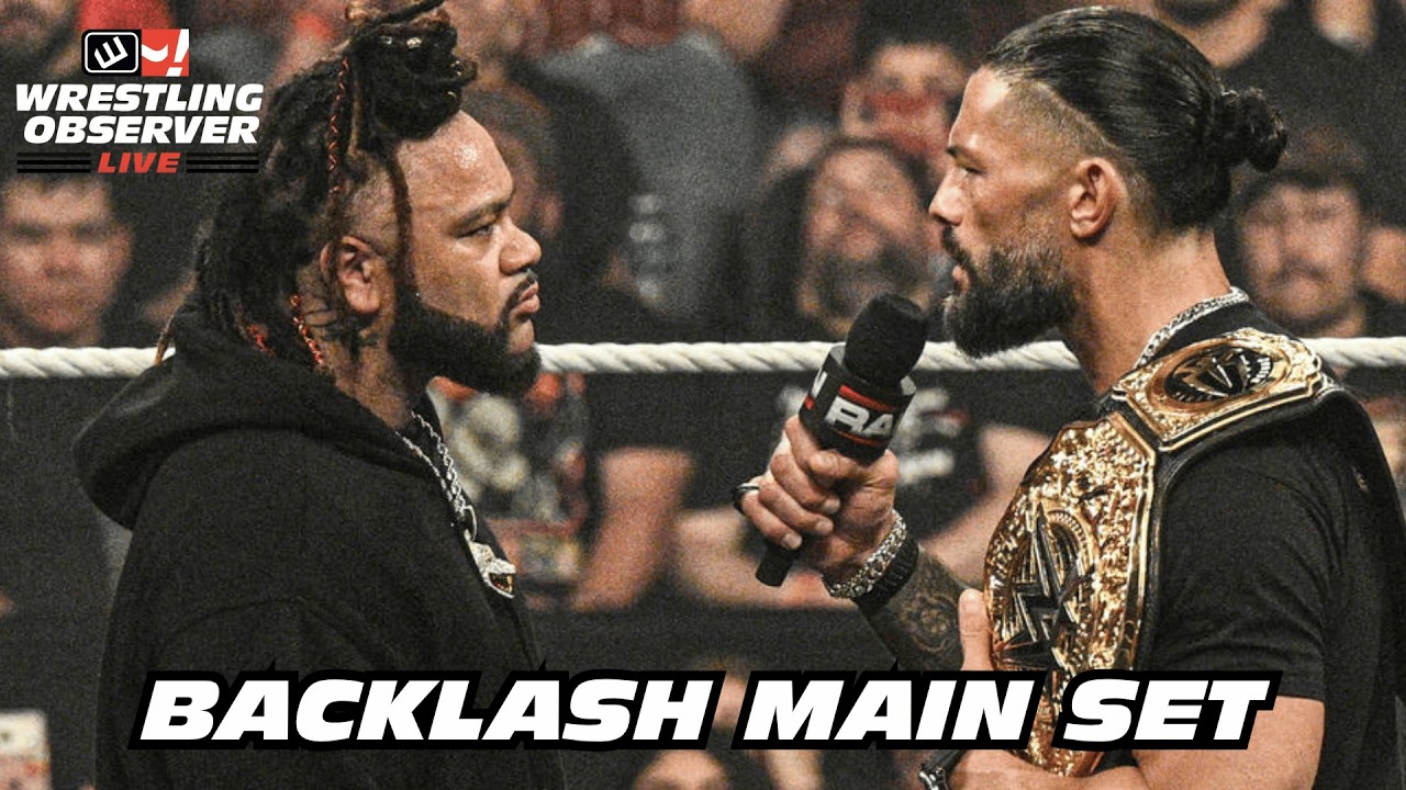 The World title match for WWE Backlash is set | Wrestling Observer Live