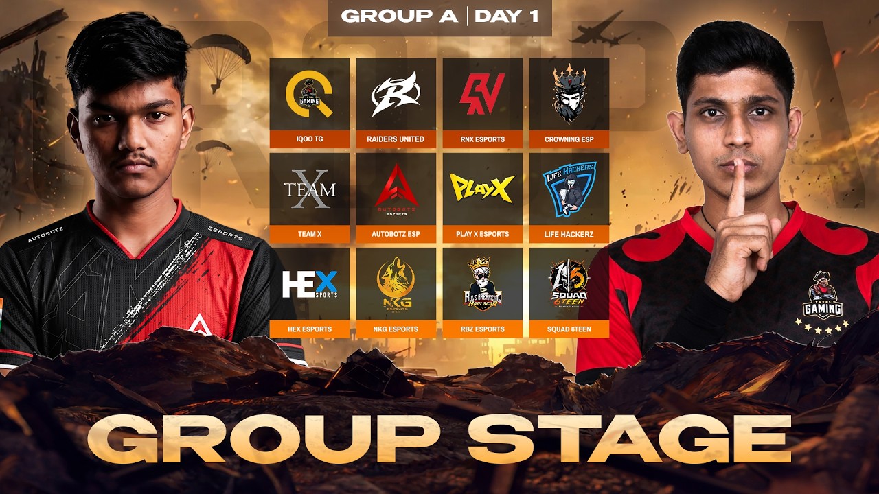 ONEGAME FFM - Summer Championship Series | Groupstage | Group A Day 1 | #totalgaming #autobotz #ffm