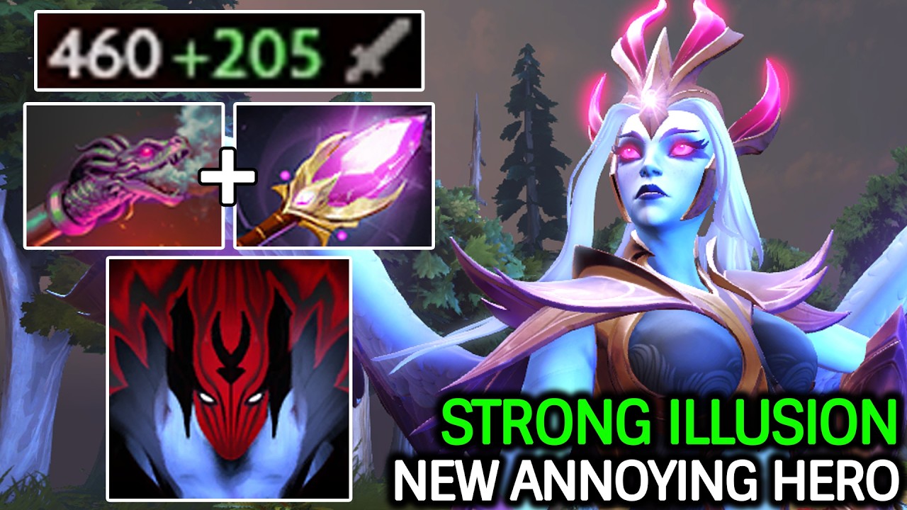 Vengeful Spirit New Annoying Hero with Scepter + Hydra's Breath Dota 2