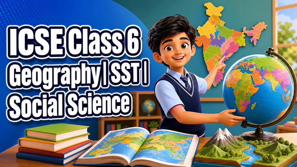 ICSE Class 6 Geography| SST | Social Science background