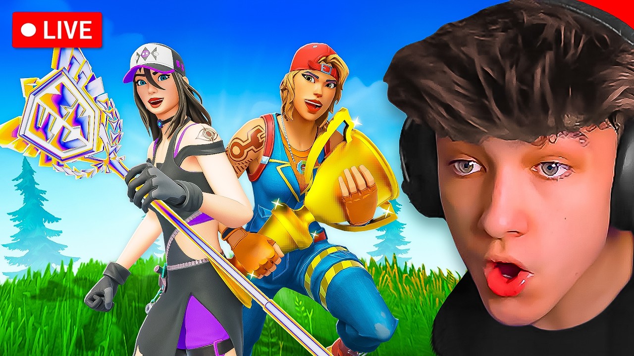 🔴LIVE! - DUO FNCS TOURNAMENT, DAY 1! (Fortnite)