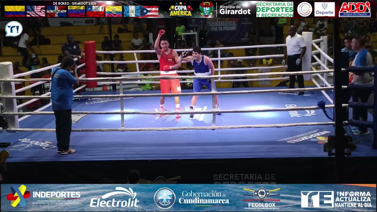 Johan Pardo (COL) vs. Donato Gómez (ECU) Copa América 2026 (75kg)
