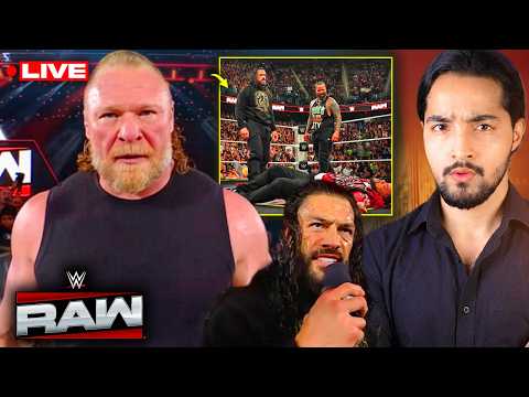 π΄ LIVE - BROCK LESNAR RETURNS....WHAT'S NEXT | ROMAN REIGNS STIPULATION TRIBAL COMBAT