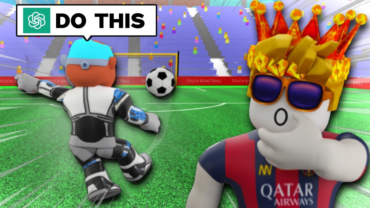 I Used AI to TRAIN ME in Touch Football! (Roblox)