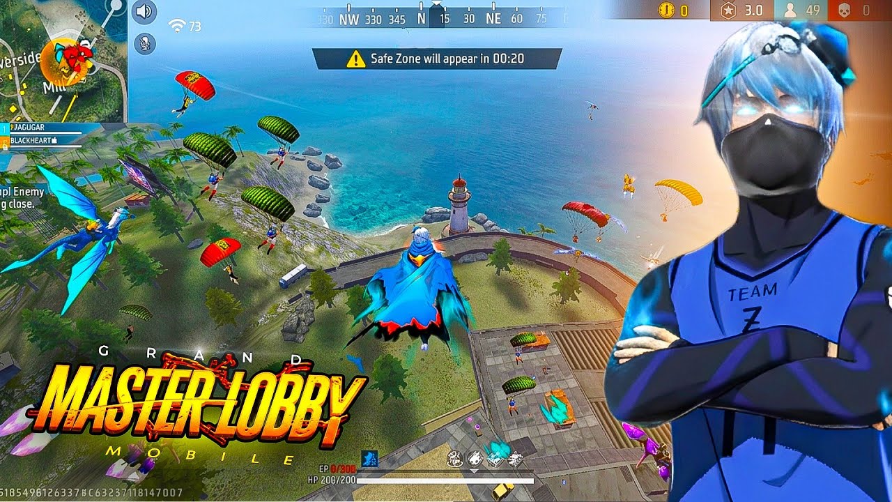 GRAND MASTER LOBBY 😱 21 Kills 🔥 Full Gameplay | iPhone 16 Pro Max 📱 | Free Fire MAX