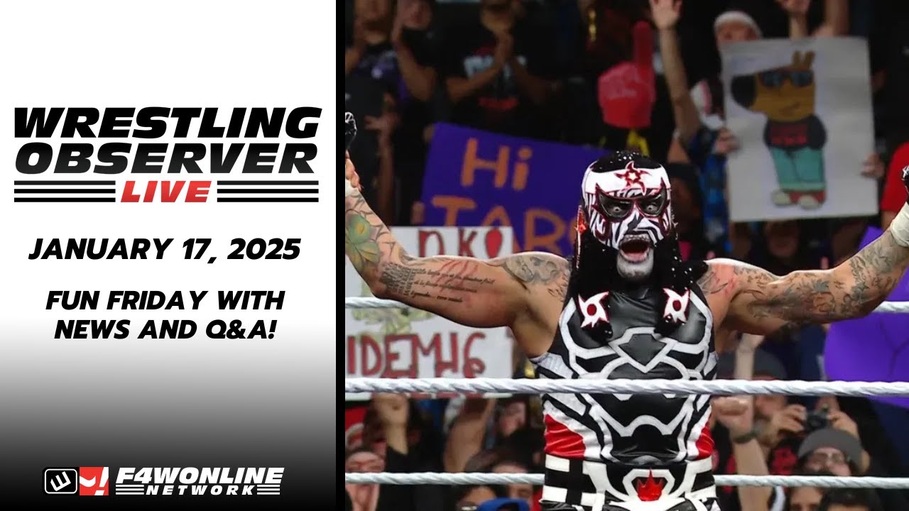 2025-01-17 Wrestling Observer Live: FUN FRIDAY with news and Q&A! backdrop