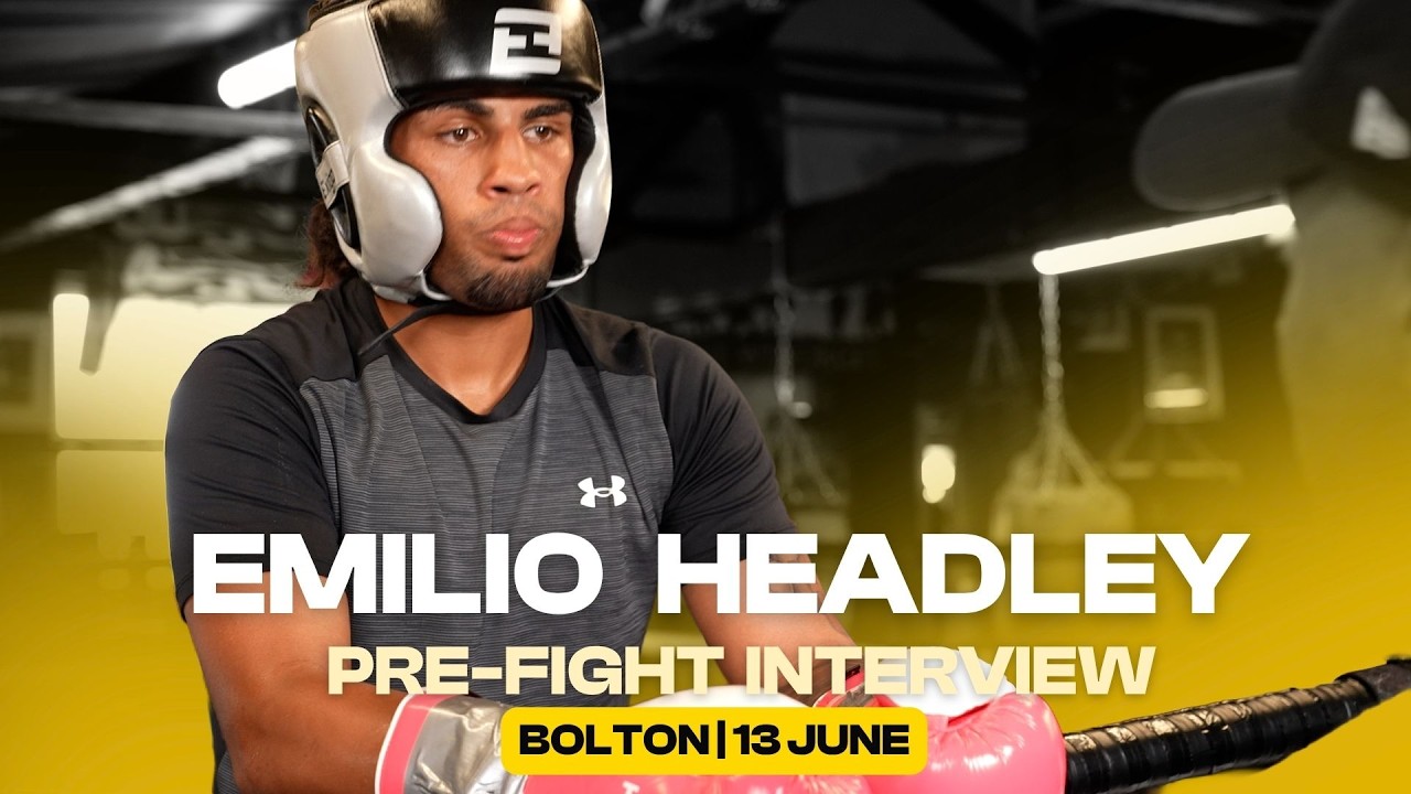 Emilio Headley Prepares for Toughest Test Yet: Stepping Up to 6 Rounds vs. 'The Italian Stallion' background