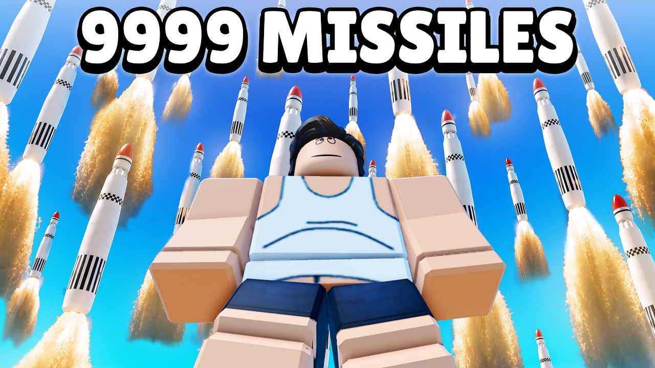 Missile Tycoon but with 10,000 Missiles! background