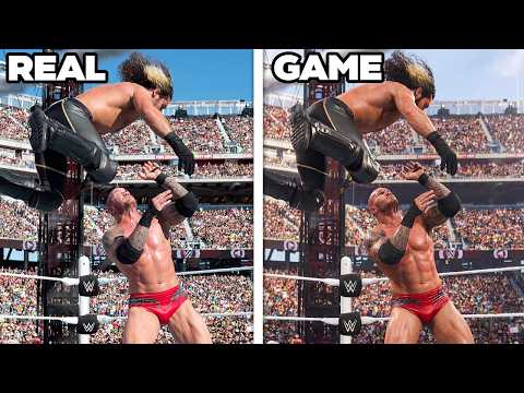 Recreating 1 Iconic WrestleMania Moment From Every Year