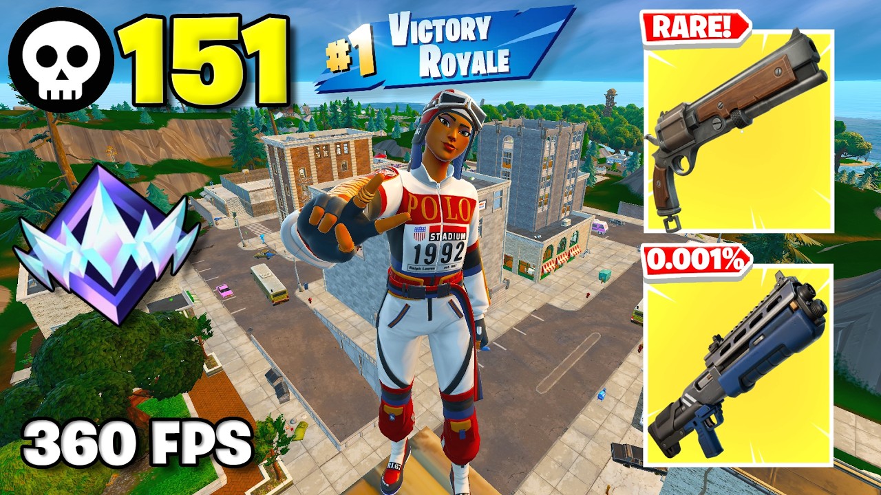 151 Elimination "RANKED RELOAD” Gameplay Wins (Fortnite Chapter 7 PS5 Controller)