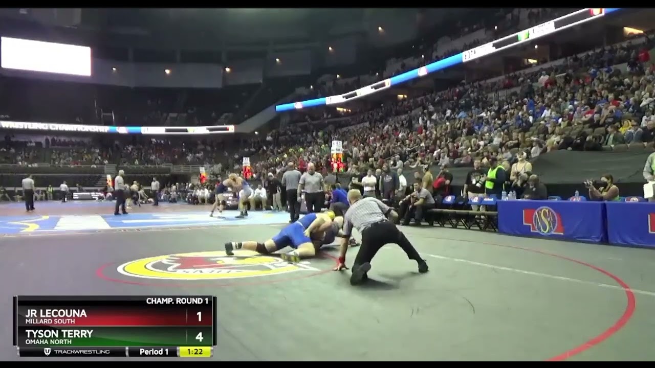 2025 High School Wrestling: Nebraska State Heavyweight 1st round background